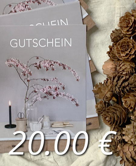 WERTGUTSCHEIN 20.00 EUR